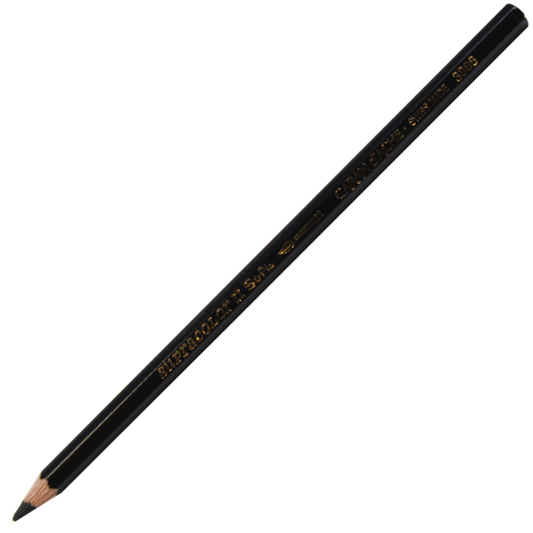 Lápis Aquarelado Caran D'Ache Supracolor 496 Ivory Black